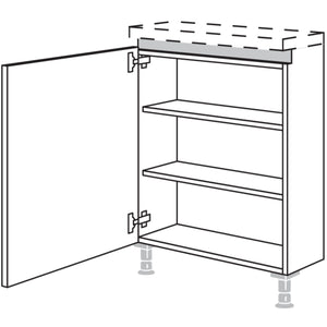 Nobilia XL-Rahmenteil fuer Inselplanungen NURTI50-X 58595