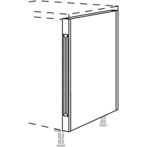 Nobilia XL-Unterschrank-Pilaster fuer Raumplanung UPIR117-X 6433
