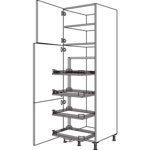 Nobilia XL-Vorratsschrank Cargo HC50-3X 51251