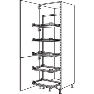 Nobilia XL-Vorratsschrank Cargo NHSC50-2X 45921