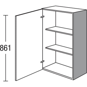pino Vitrinen-Haengeschrank mit Moebeltuer VH4587