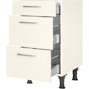 nobilia Auszugschrank UA45 45 cm Beige Magnolia super matt 336 Touch 317