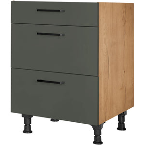 nobilia Auszugschrank UA60 60 cm Mineral Grün Ultra Matt 964 Easytouch 945