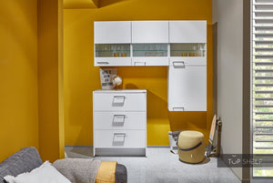 nobilia Esszimmer - Wohnzimmer Set Bonn 180 cm Garderobe Wohnzimmerschränke konfigurierbar