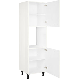 nobilia Geräte Umbau Backofen GO 1 60 cm Alpin Weiss Hoch Glanz 503 Flash 648