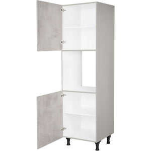 nobilia Geräte Umbau Backofen GO 1 60 cm Beton Grau Hellgrau Anthrazit 892 Riva 371