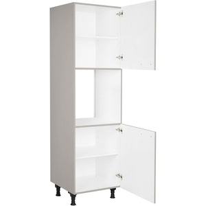 nobilia Geräte Umbau Backofen GO 1 60 cm Hellgrau Stein grau super matt 341 Touch 317
