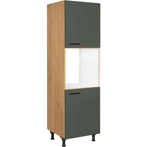 nobilia Geräte Umbau Backofen GO 1 60 cm Mineral Grün Ultra Matt 964 Easytouch 945