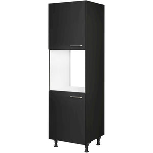 nobilia Geräte Umbau Backofen GO 1 60 cm Schwarz super matt 340 Touch 317
