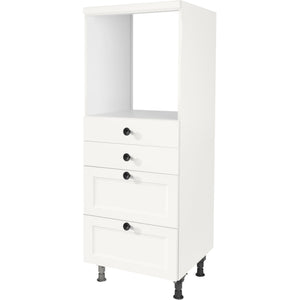 nobilia Geräte Umbau Backofen GO2S2A 60 cm Weiss Matt 774 Cascada 684
