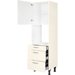 nobilia Geräte Umbau Backofen GOS2A 1 60 cm Beige Magnolia super matt 336 Touch 317