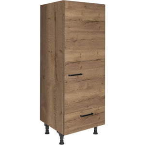 nobilia Geräte Umbau Kühlautomat G123S 60 cm Eiche Havanna Dunkel 402 Structura 382