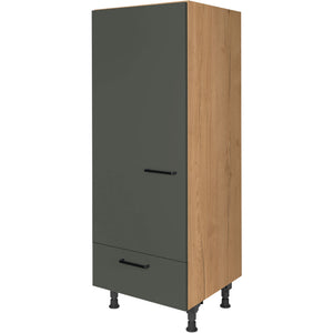 nobilia Geräte Umbau Kühlautomat G123S 60 cm Mineral Grün Ultra Matt 964 Easytouch 945