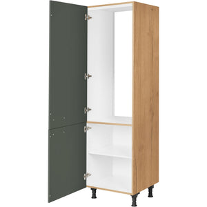 nobilia Geräte Umbau Kühlautomat GD123 1 60 cm Mineral Grün Ultra Matt 964 Easytouch 945