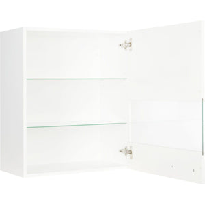nobilia Hängeschrank WGLS60-01 mit Segmentglastür und 2 Glaseinelegeböden 60cm rechts