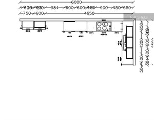 nobilia Küche Cascada 776 Lacklaminat Schilf 390 x250 cm Maße