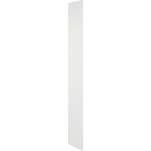 nobilia Passleiste Alpinweiß HPK20-1 für Hochschrank 20cm mit U-Dichtung als Wandanschluss