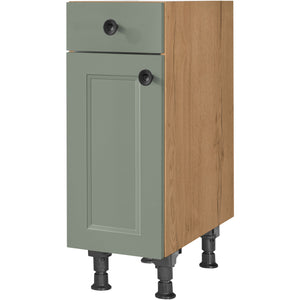 nobilia Unterschrank US30 30 cm Schilf Grün matt 776 Cascada 684