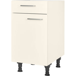 nobilia Unterschrank US45 45 cm Beige Magnolia super matt 336 Touch 317