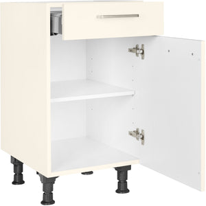 nobilia Unterschrank US45 45 cm Beige Magnolia super matt 336 Touch 317