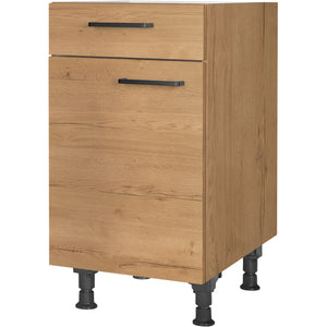 nobilia Unterschrank US45 45 cm Eiche Sierra Hell 405 Structura 382