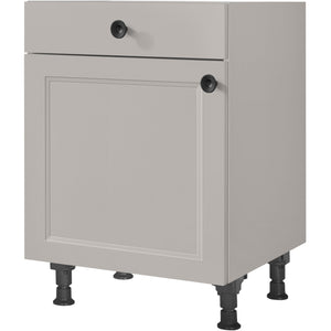 nobilia Unterschrank US60 60 cm Stein Grau Matt 772 Cascada 684