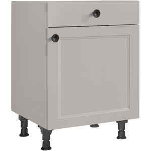 nobilia Unterschrank US60 60 cm Stein Grau Matt 772 Cascada 684