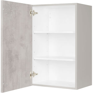 nobilia Wandschrank W45 1 45 cm Beton Grau Hellgrau Anthrazit 892 Riva 371