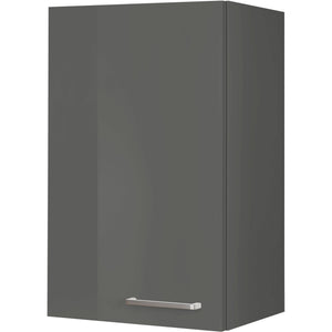 nobilia Wandschrank W45 1 45 cm Schiefergrau Dunkel Anthrazit Hoch glanz 453 Flash 648