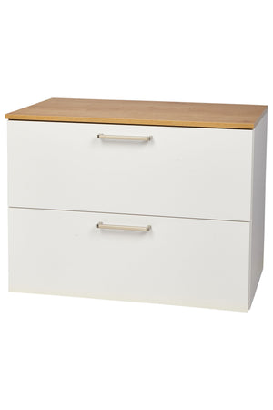 BU2A80 58_Waschtisch Unterschrank_Abdeckboden_Eiche_Provence