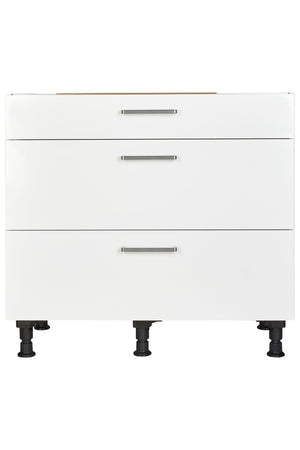 Set aus nobilia Unterschrank 90cm & Leonard autark Glaskeramik-Kochfeld LAS6001F