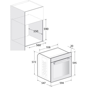 Beko BBIM110N1X Zeichnung