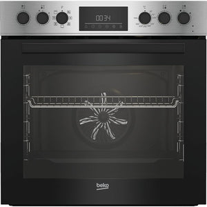 Beko BBUM113N1X Einbau-Backofen mit Hydrolyse, Kombigerät