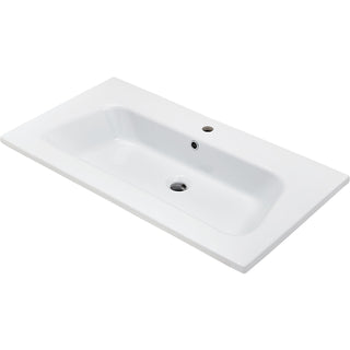 DISEGNO CERAMICA: meubelwastafel LAVABO BLOB 900, keramiek, wit hoogglans 87737 90,5 cm