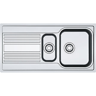 FRANKE: Inset sink Rapid RPX 251-100, stainless steel, flush installation possible 87552 100.4 cm
