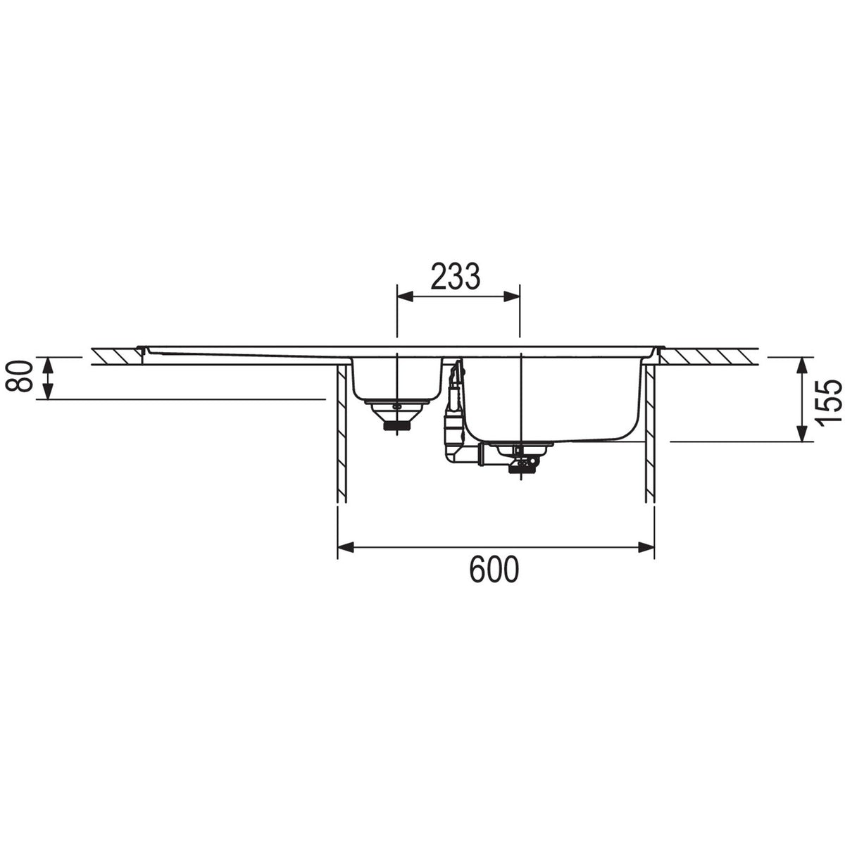 FRANKE- Einbauspuele Spark SKX 651- Edelstahl 87079 87079