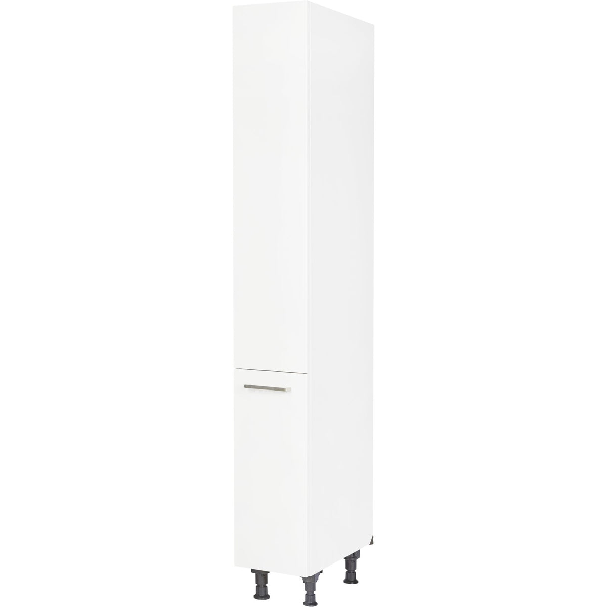 HDA30-1-37429-nobilia Apothekerschrank 30cm Hochschrank weiss Soft-Close