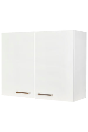 Küchen-Hängeschrank 90cm Wandschrank Küchenschrank Oberschrank weiß nobilia