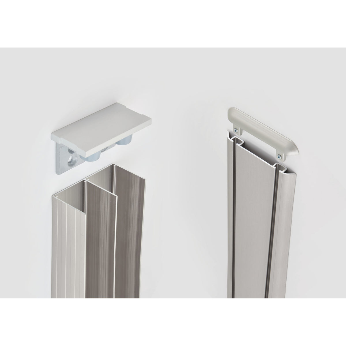 Nobilia Abdeckkappen-Set fuer Boden- und Deckenschienen GSEK-1L 1437