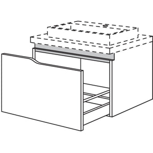 nobilia Abschluss-Waschtischschrank Curve NBWAAC90-43 67430