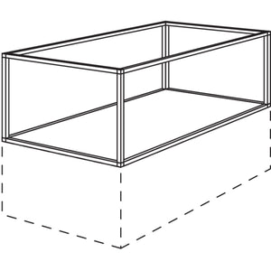 Nobilia Abschlussregal Smartcube fuer Raumplanungen URSCR60-106-43 43643