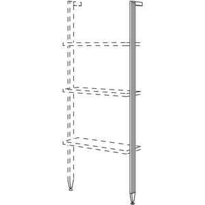 Nobilia Aluminiumstollen in Highboardhoehe XL HRS15-X 21921