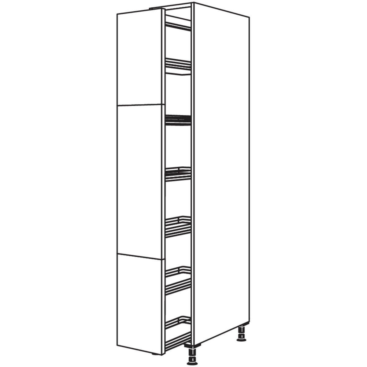 Nobilia Apothekerschrank HA40-2 35071