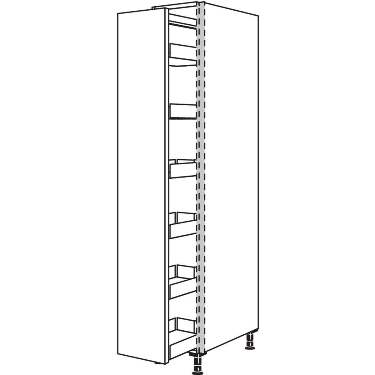 nobilia Apothekerschrank NHSAF30-1 21216