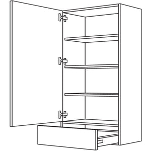 Nobilia Aufsatzschrank AS60-2 41860