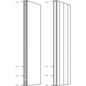 Nobilia Aufsatzschrank-Pilaster fuer Aufsatzschraenke- Hoehe 2 API-2 45738