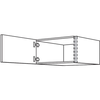 nobilia Aufsatzschrank zur Montage auf Hochschränken NAHS40-36 40 cm - Riva | 371