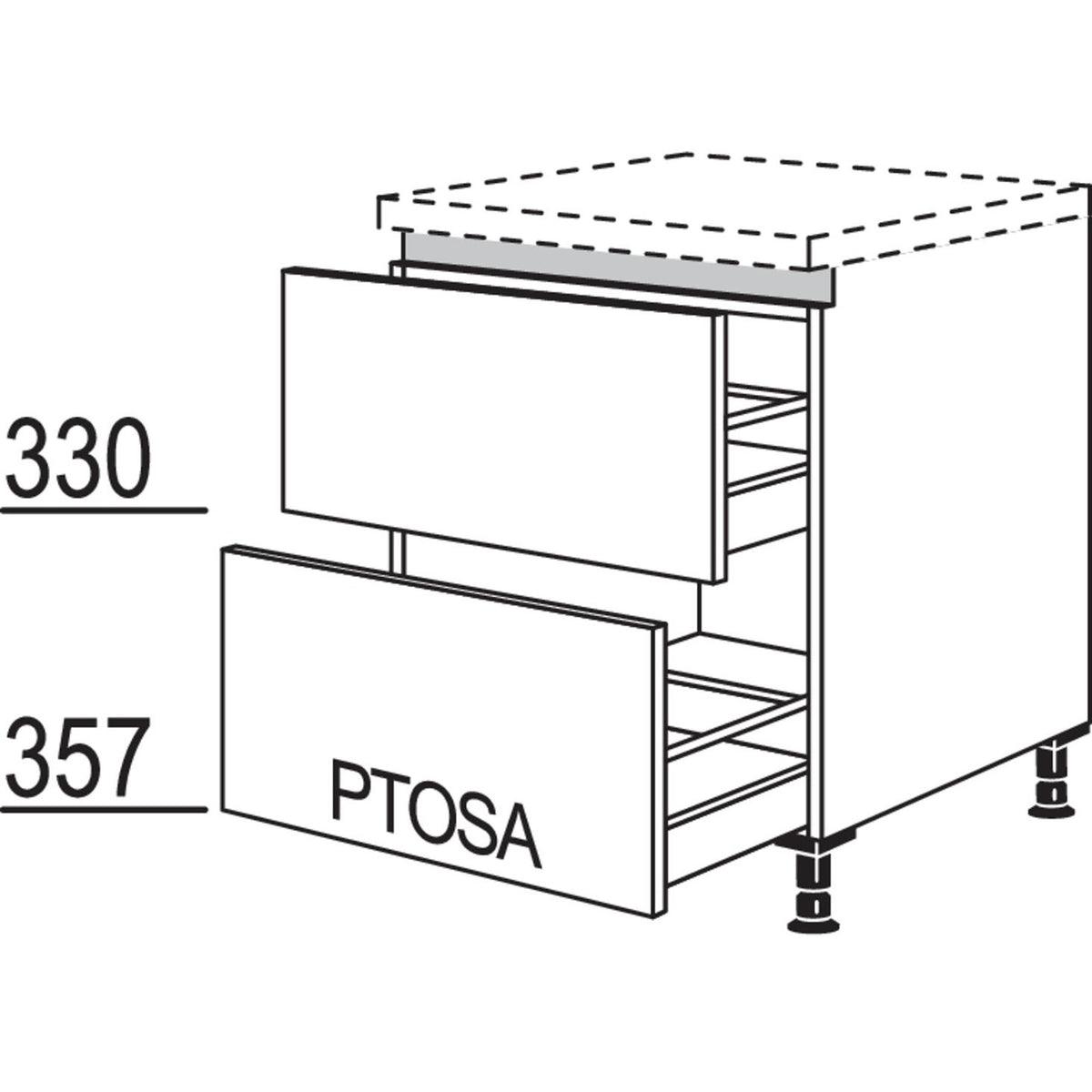 nobilia Auszugschrank LU2A30 52530