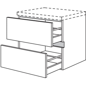 nobilia Auszugschrank NBU2A90-60 67657