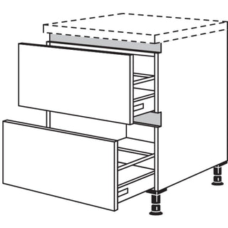nobilia pull-out cabinet NU2A100 100 cm - Riva | 371